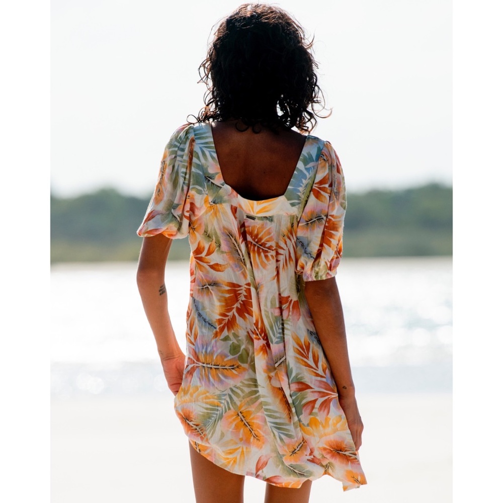 Billabong Tropical Babydoll Dress - Picture 2 of 3